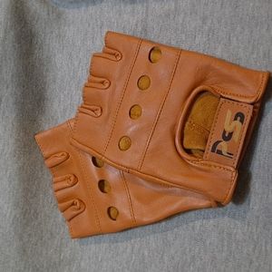 Leather Bike/ Wheelchair Gloves